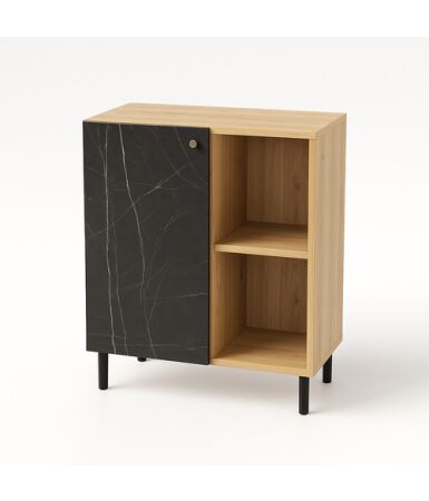 Komoda 2 segmenty z szufladami i drzwiami