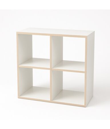 Regał z przegrodami i półkami: 4 x 5