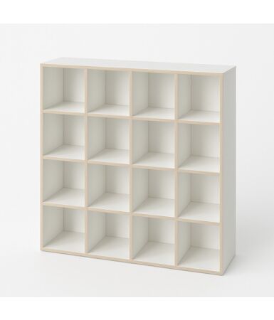 Regał z przegrodami i półkami: 4 x 5