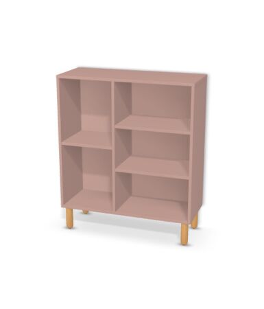 Regał otwarty dwudzielny