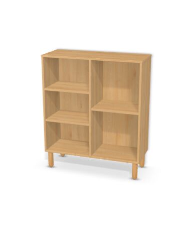 Regał otwarty dwudzielny