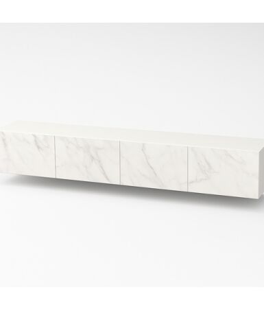 Komoda 2 segmenty z szufladami i drzwiami